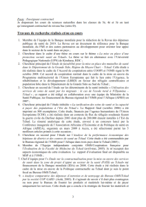 CV du Coordonnateur — page 3