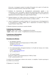 CV du Coordonnateur — page 5