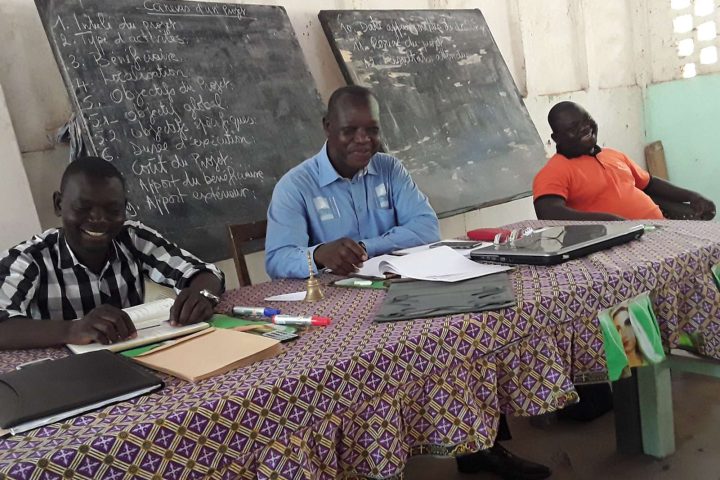 Table officielle de l'atelier de formation