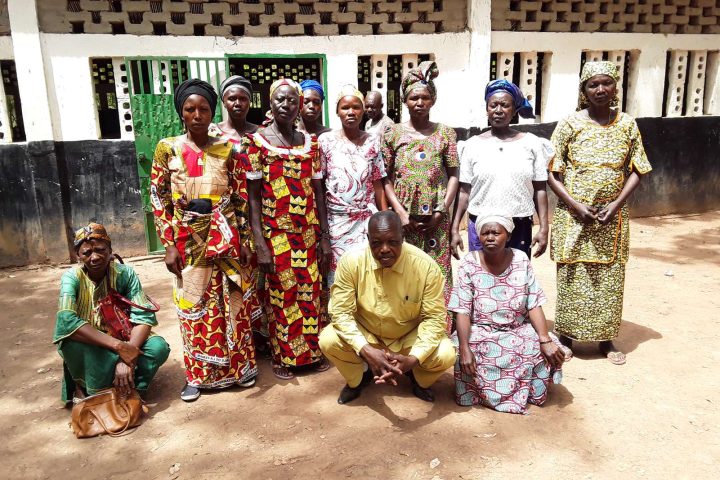 Femmes membres des groupements villageois