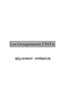 Règlement intérieur (2014) — page 1