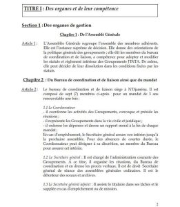 Règlement intérieur (2014) — page 2