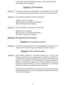 Règlement intérieur (2014) — page 8