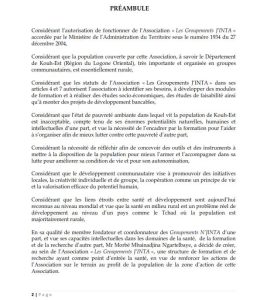Statuts et Règlement intérieur du CFRDC — page 2
