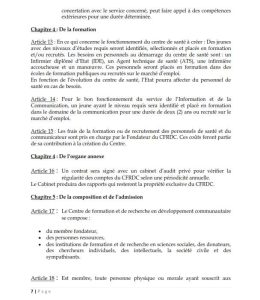 Statuts et Règlement intérieur du CFRDC — page 7